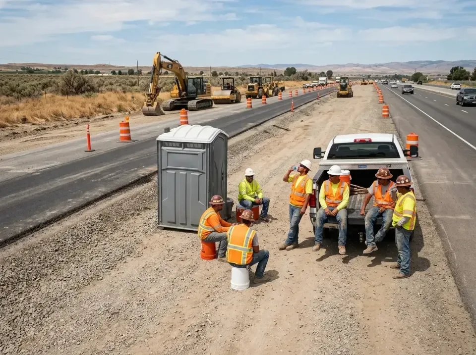 highway-road-construction-crew-007 — frequently asked questions, Porta Potty and Restroom Rentals in Wildewood, MD